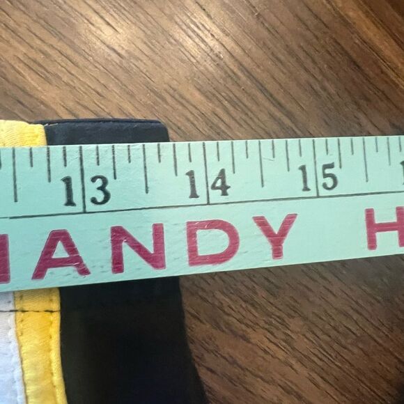 Vintage Livestrong Nike Black and Yellow Women's Athletic Shorts. Size small. - Picture 5 of 6